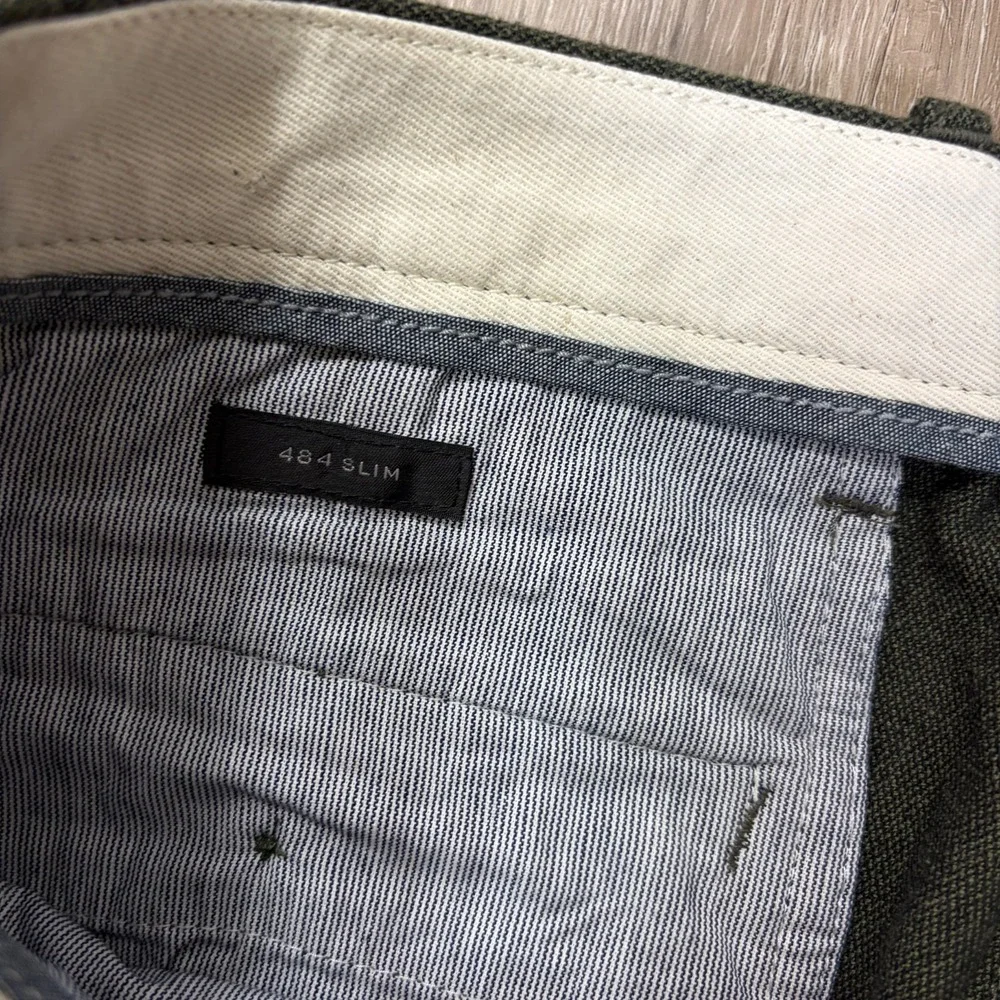 Lot of J Crew Mens Pants 32x32 (32x31) Green Blue 484 Slim Tapered